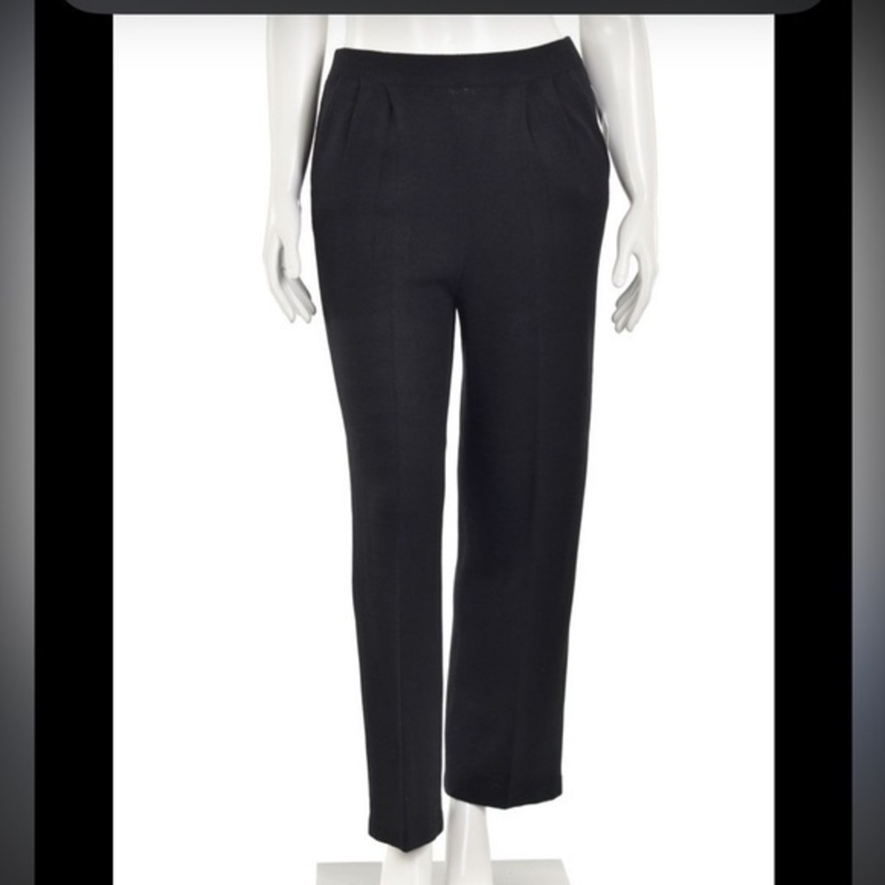 St. John Black Pantsuit